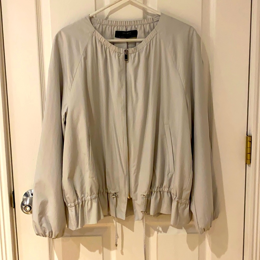 Zara Basic Outerwear Raglan Sleeve Jacket